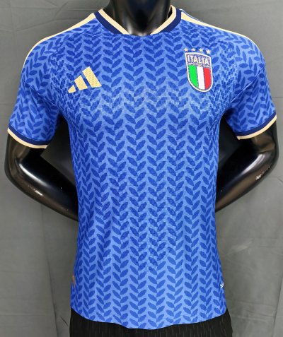 2025 26 Italy home player version soccer jersey